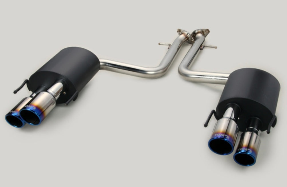 Toms Racing Stainless steel exhaust for Lexus RCF