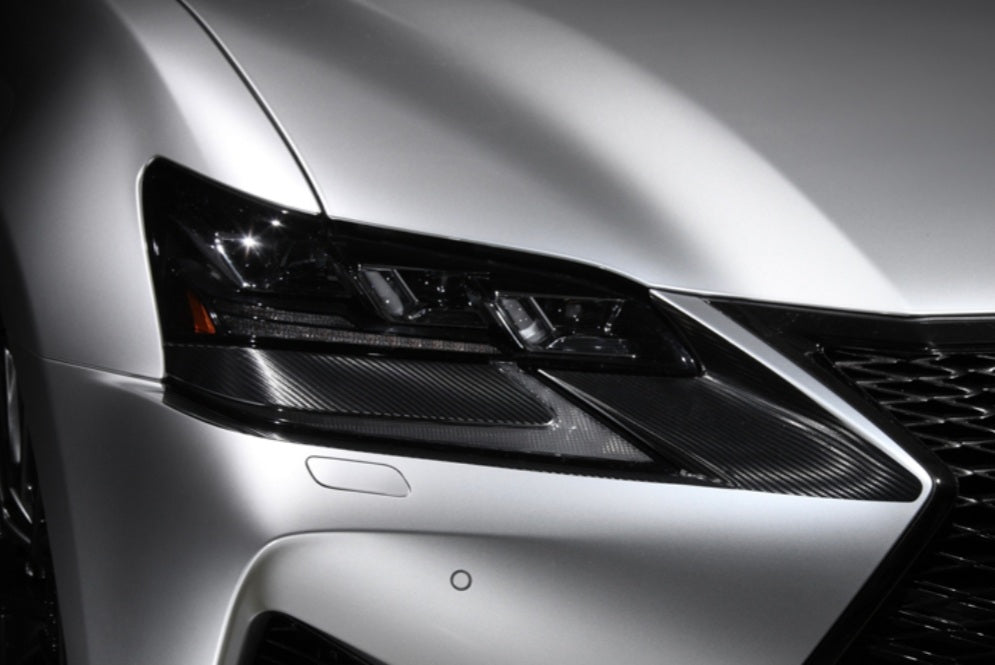 Toms Racing Headlight Carbon Sheet For Lexus GSF