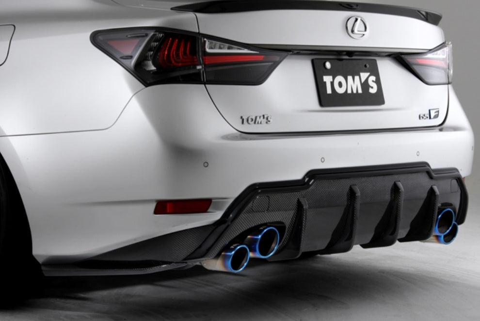 Toms Racing Rear Bumper Diffuser For Lexus GSF