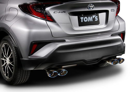 Stainless Steel Exhaust System with Ti Tip for Toyota C-HR