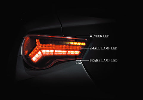 Toyota 86 Sequential Tailights V2 LED