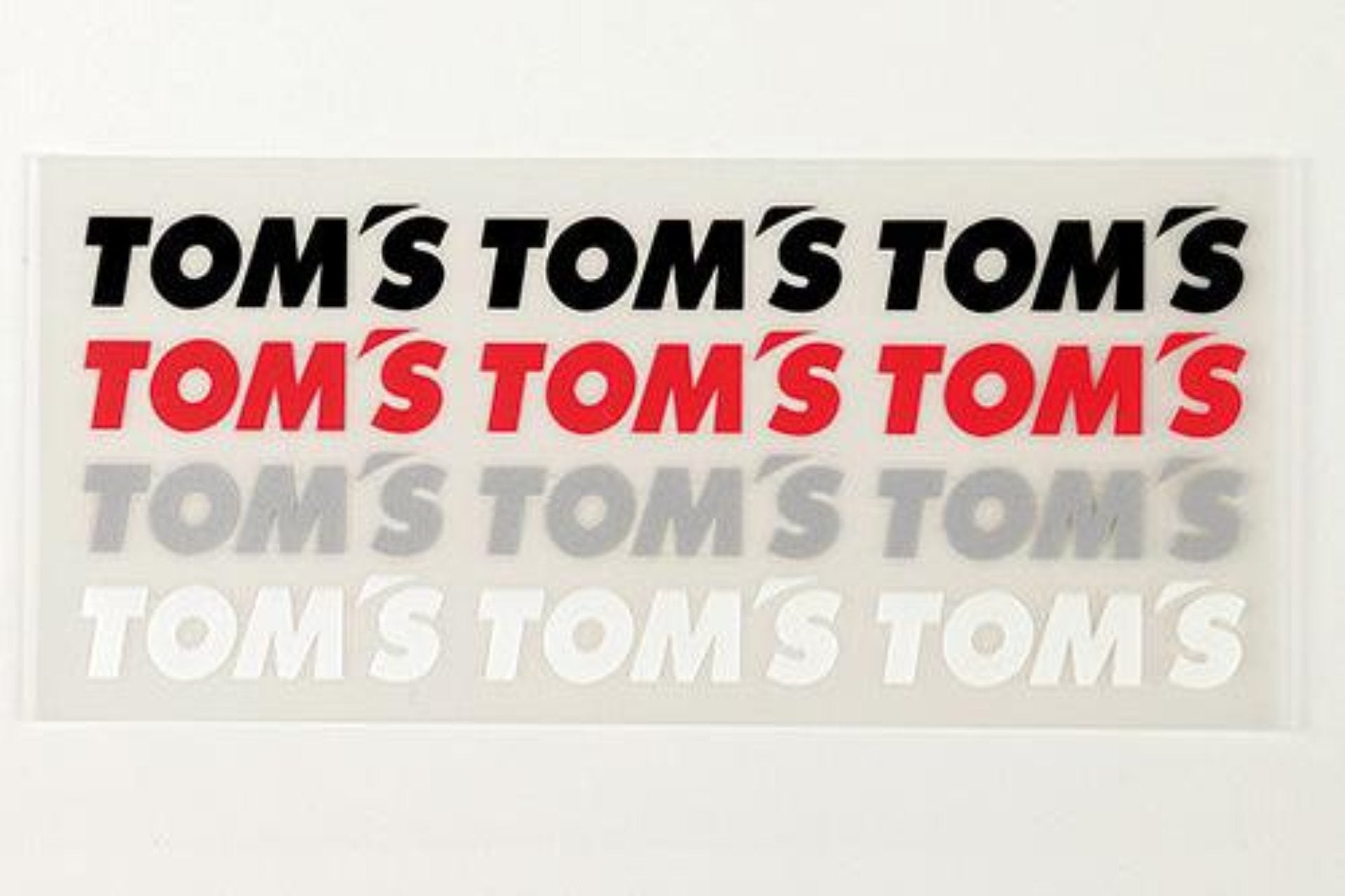 Toms sticker set 40 – toms racing australia