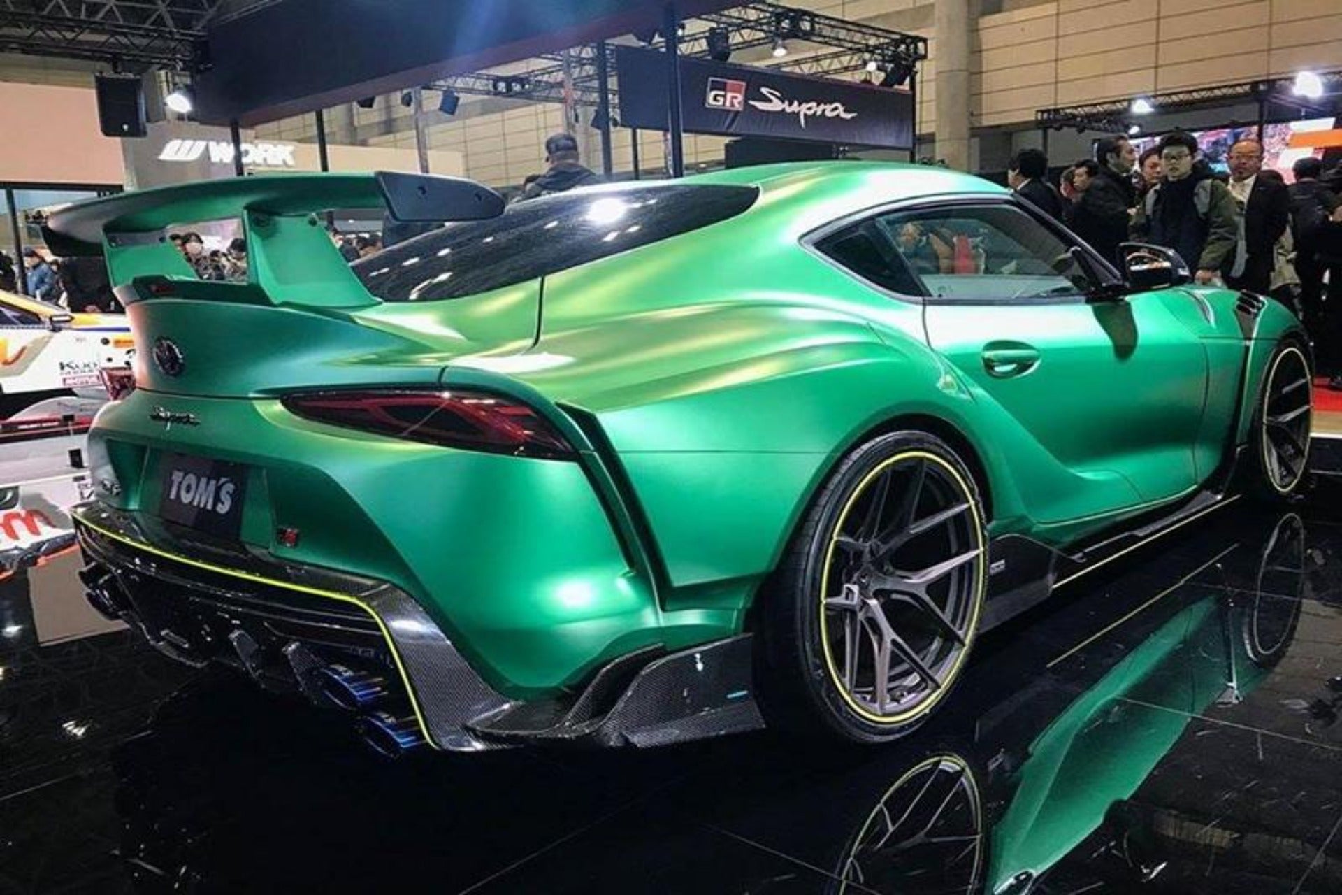 Rear Spoiler For GR Supra – toms racing australia